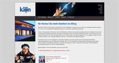 Desktop Screenshot of elektro-kaelin.ch